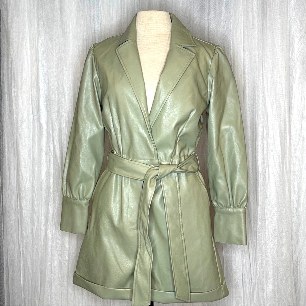 7 For All Mankind Faux Leather Romper